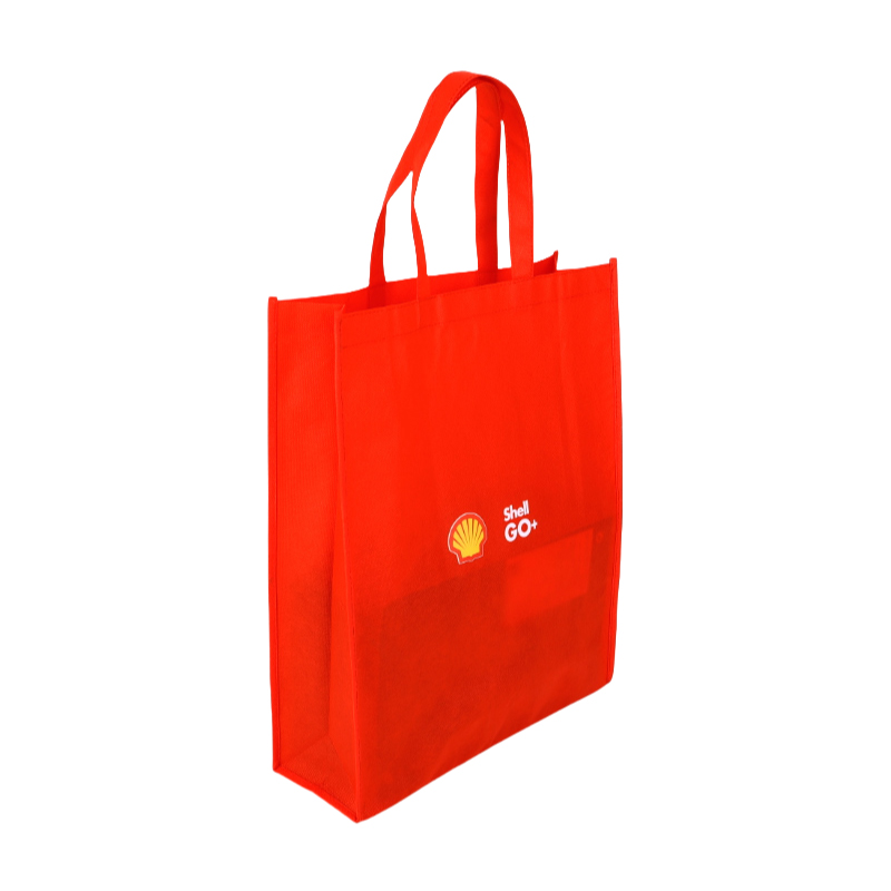 Orange Simple Non-Woven Tote Bag