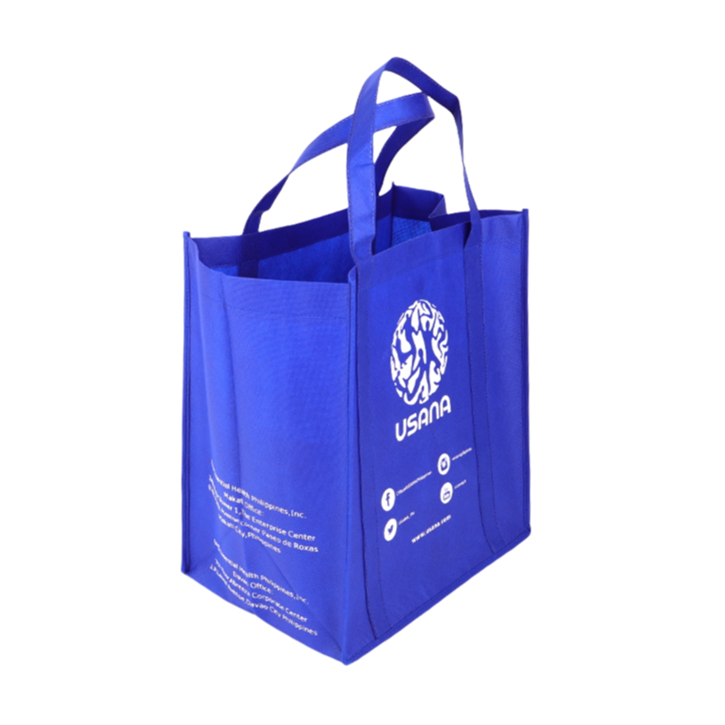 Purple Simple Non-Woven Tote Bag