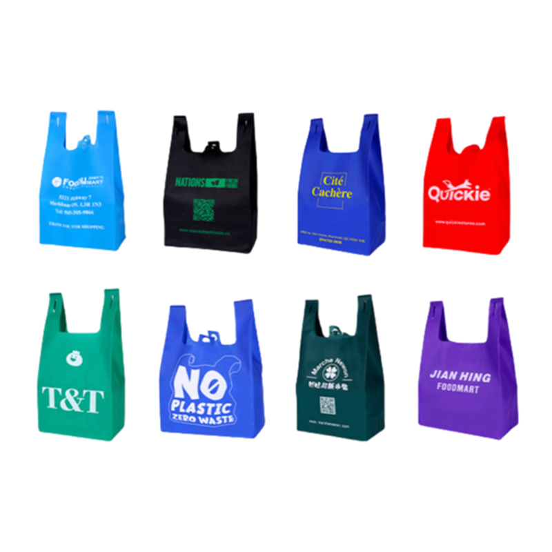 Environmentally Friendly Non-Woven Vest Bag