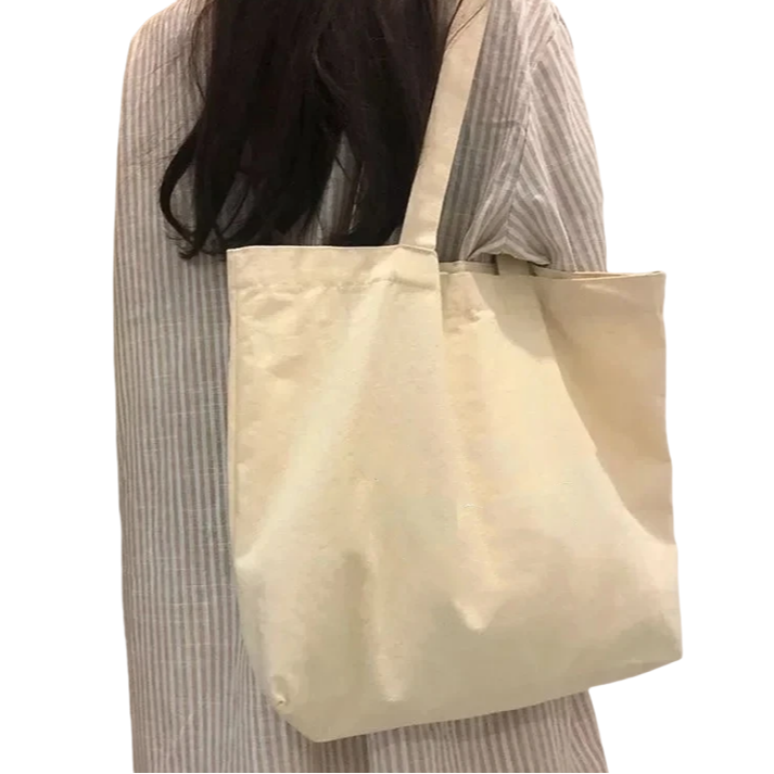 Casual Cotton Tote Bag