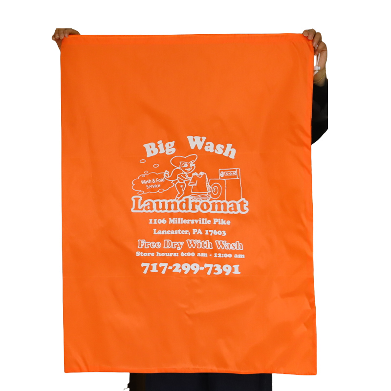 Washable Drawstring Laundry Ba