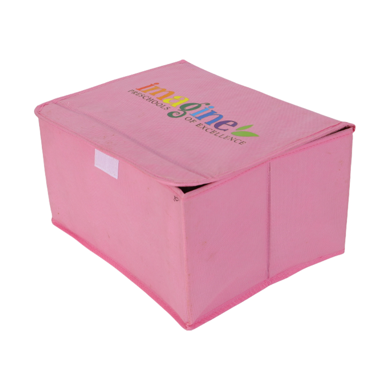 Pink Non-Woven Storage Box