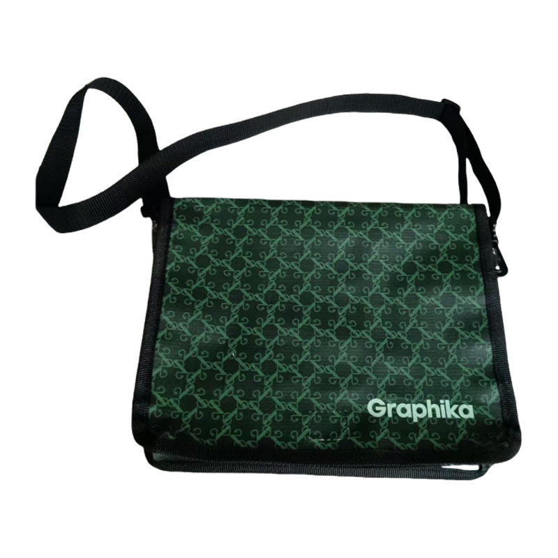 PP Woven Messenger Bag