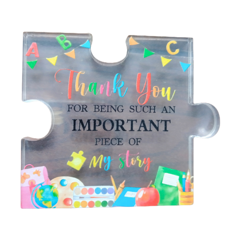 Acrylic Puzzle Plaque