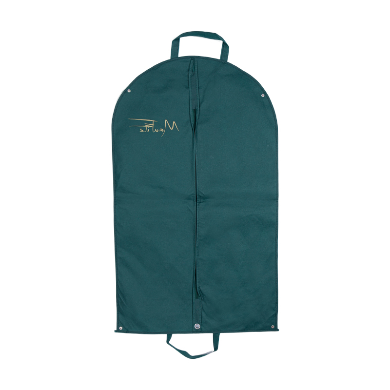 Green carry-on suit bag