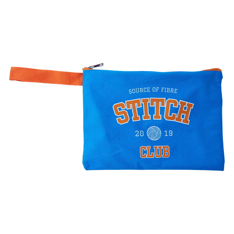 Recycled Cotton Canvas Sealing Pencil Case