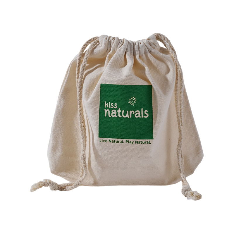Natural Style Drawstring Bag