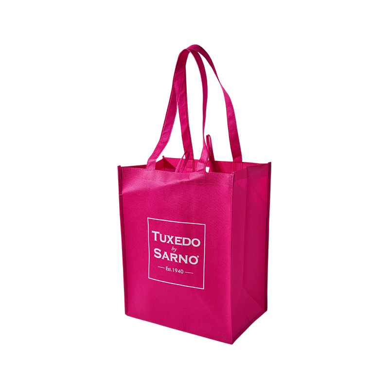 Pink Reusable Non-Woven Handbags