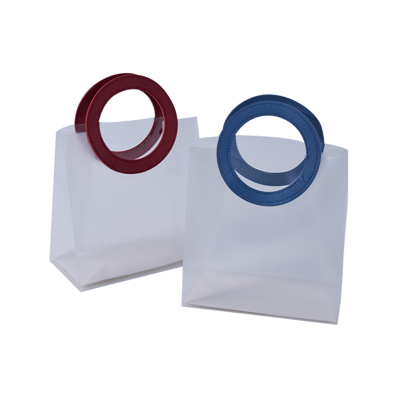 Elegant Frosted Square Gift Tote Bag