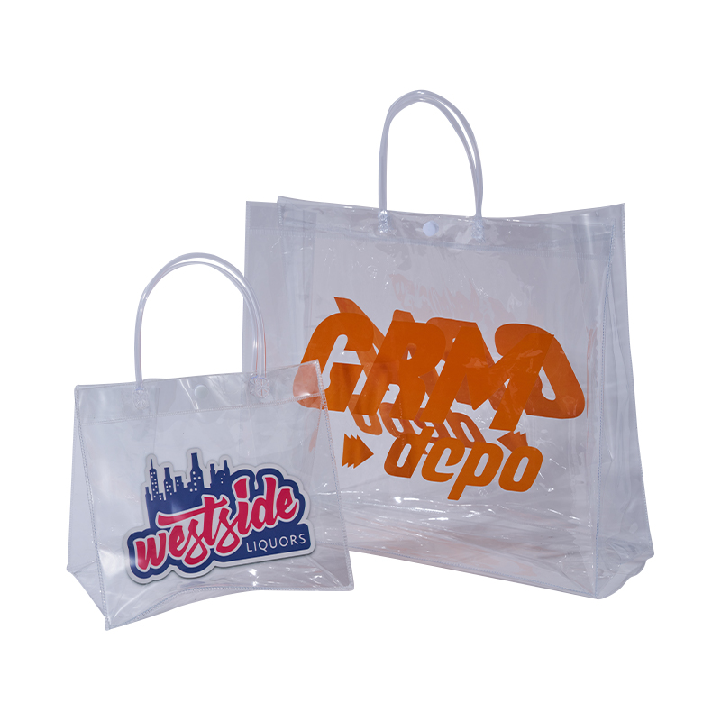 Environmentally Friendly PVC Transparent Tote Bag