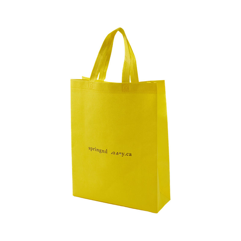 Yellow Eco-Friendly Non-Woven Shopping Bag