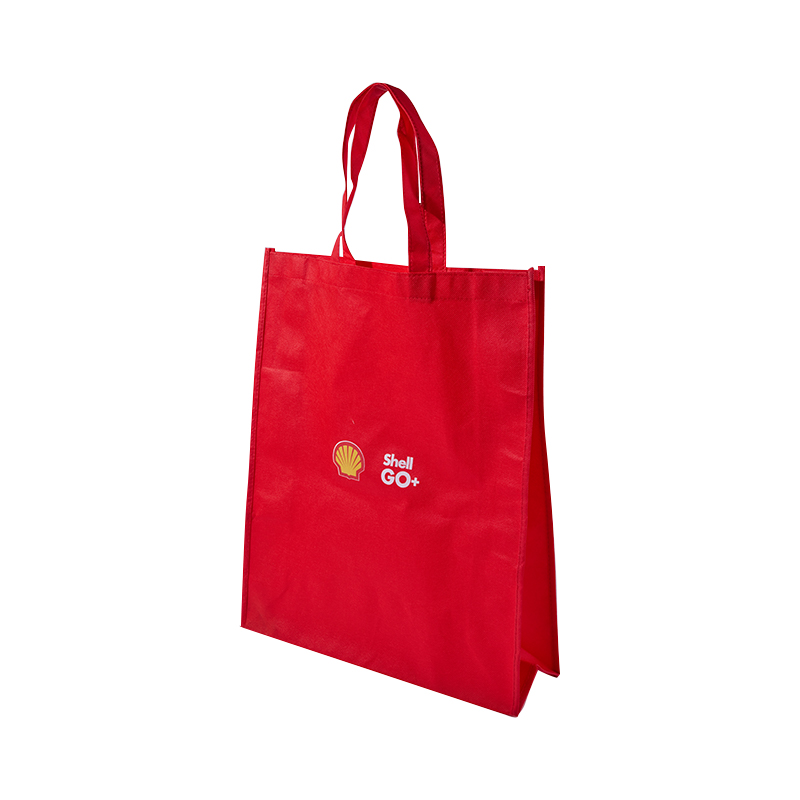 Red Custom Non-Woven Shopping Bag