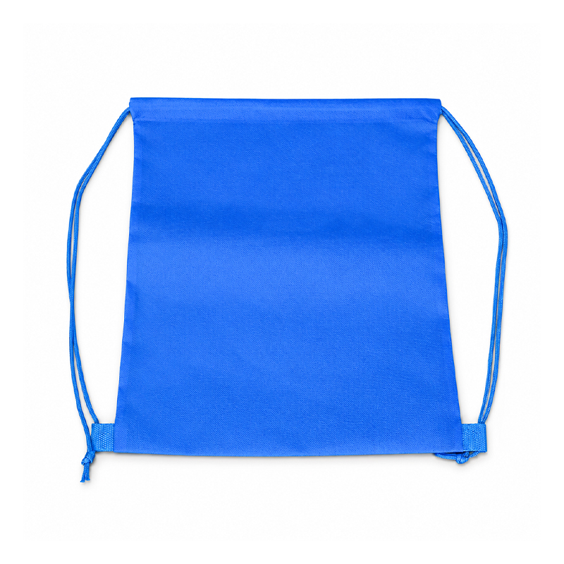 Plain Non Woven Drawstring Backpack Bag for Sports and Daily Use