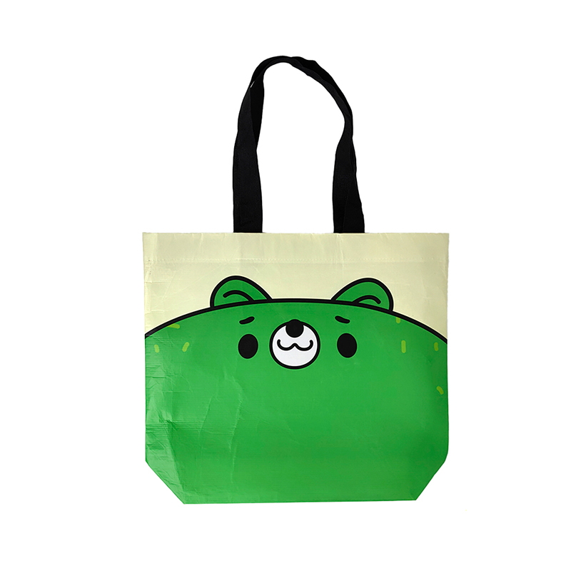 Cute Cartoon RPET Shopping Bag for Supermarket Packaging