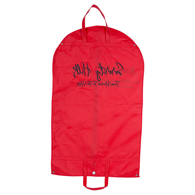 Monogrammed Suit Bag with Grommet Corner Holes