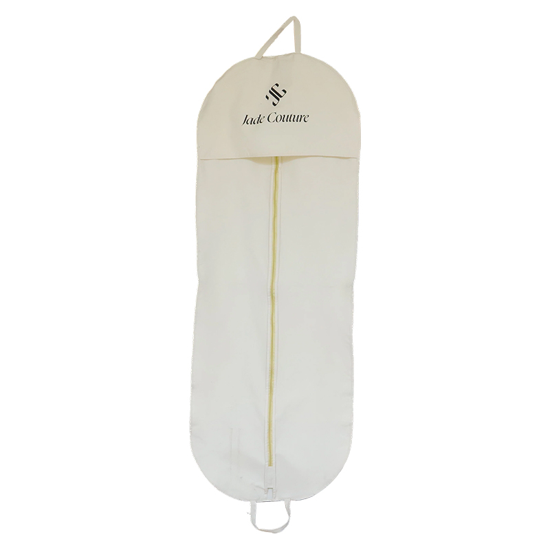 Cotton Hanging Garment Bag That Folds to Save Closet Space