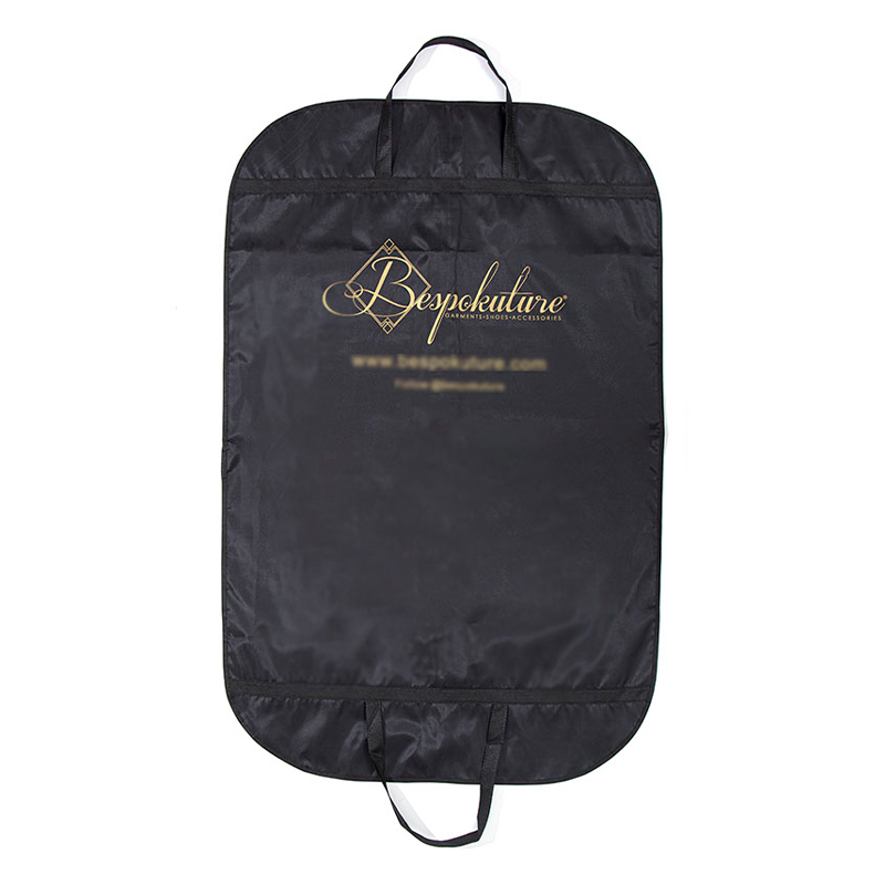 Polyester Jacket Protector Bags with Contrast Edge Binding