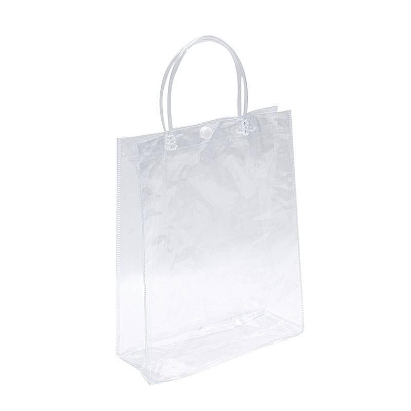 Clear PVC Gift Bags with Tube Handles
