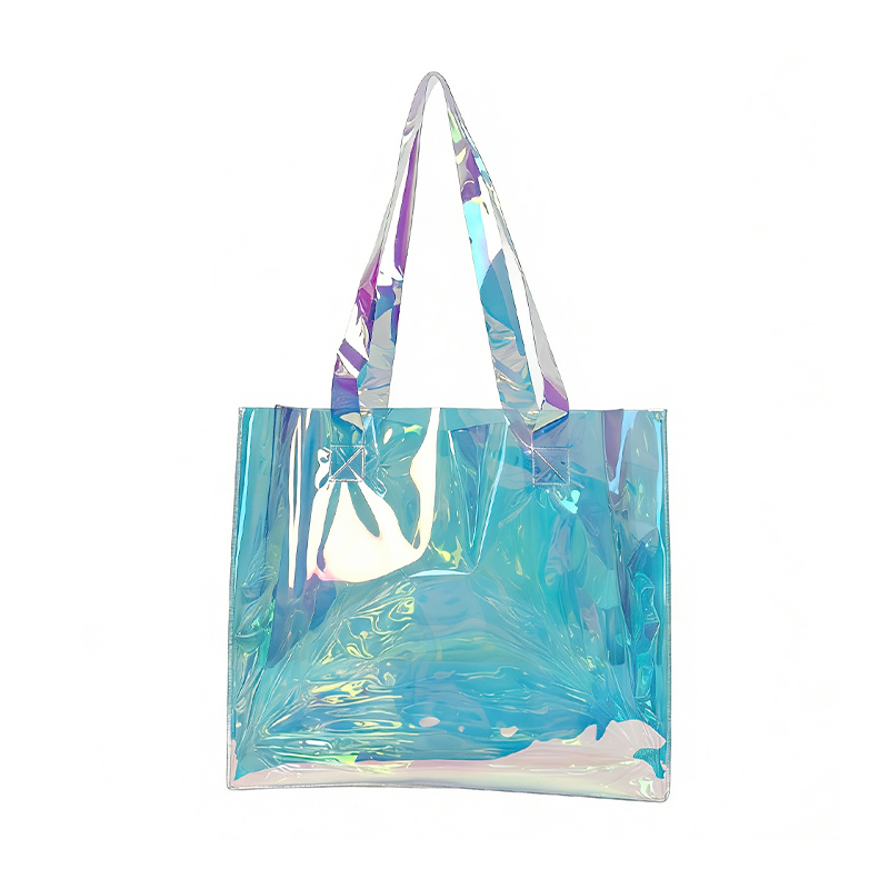 Holographic PVC Single-Layer Handle Tote Bag