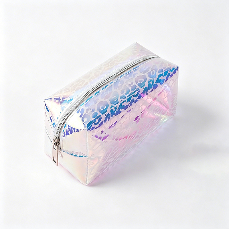 Holographic Laser PVC Bag with Metal Zipper