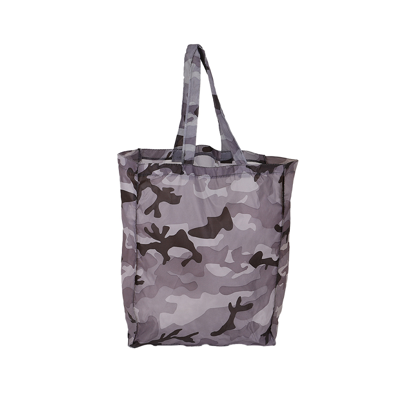 Foldable Travel Shopping Bag with Camouflage Print
