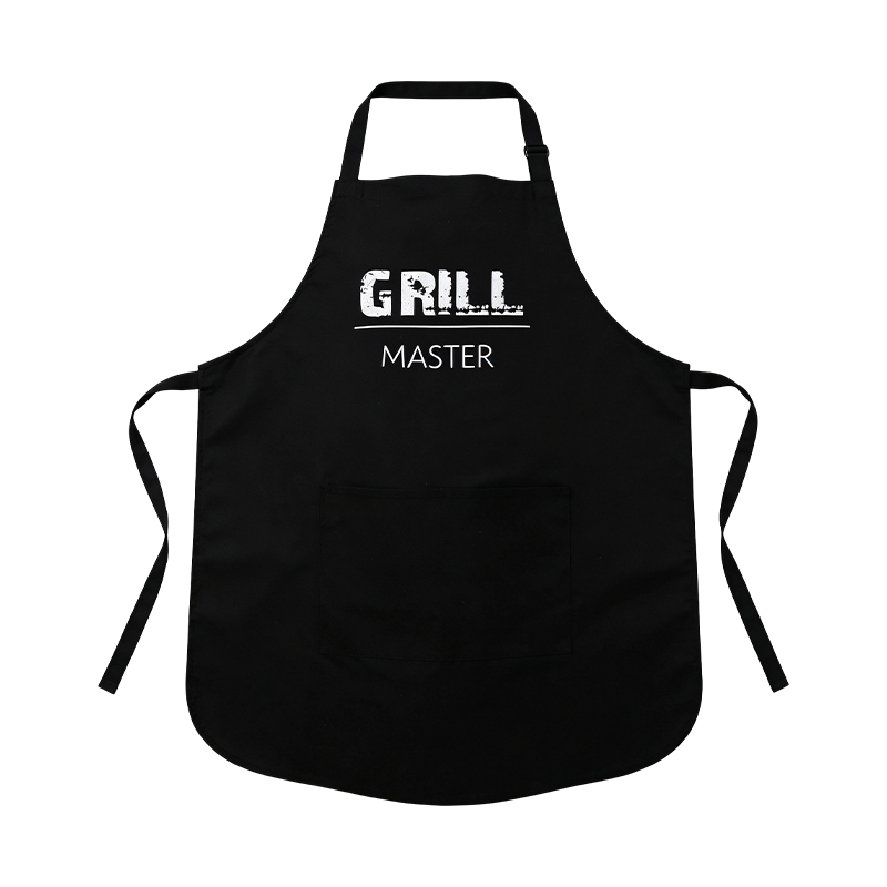 Utility Apron with Pockets and Long Waist Ties for Custom Branding