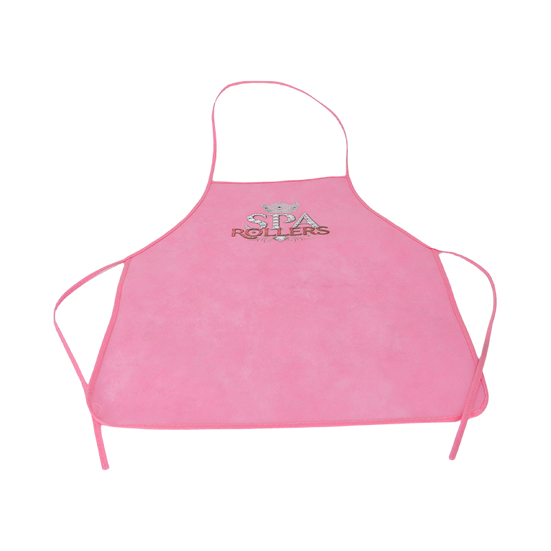 Non-Woven Kids Aprons with Custom Print on Chest Panel