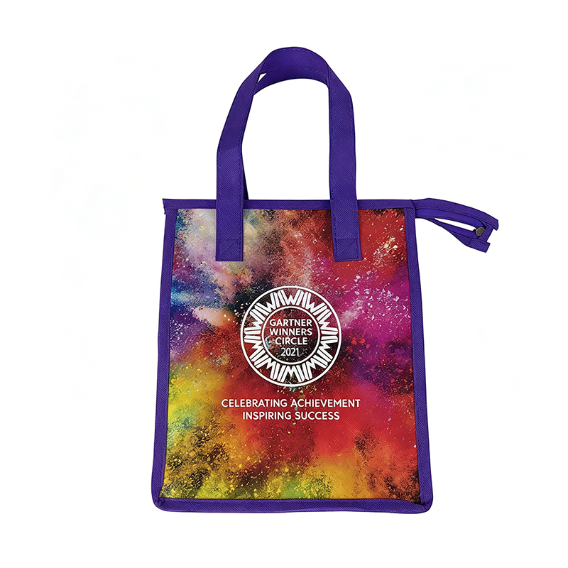 Custom Printed Cooler Bags with Full-Color Laminated Surface