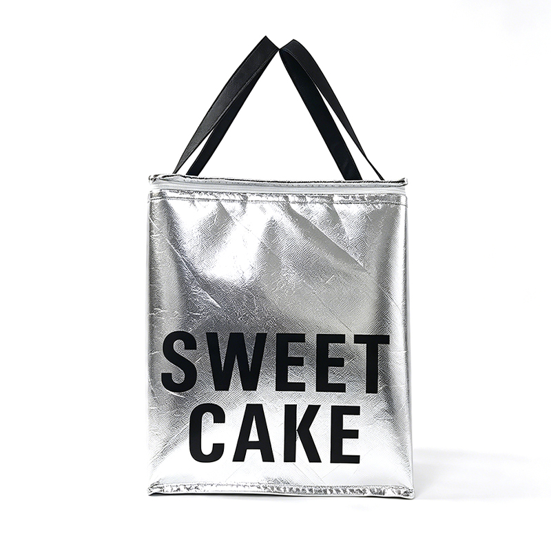 Thermal Freezer Bag with Full Aluminum Foil Construction for Cakes