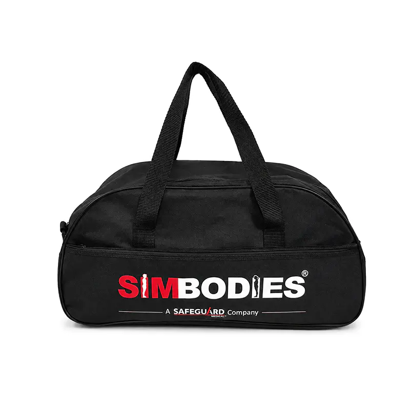Gym Duffel Bag with Front Zipper Pocket and Inner Storage Pocket