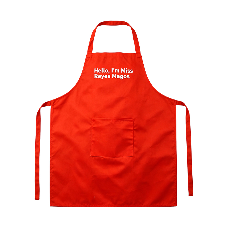Apron with Logo Printed in Cotton or Canvas Fabric